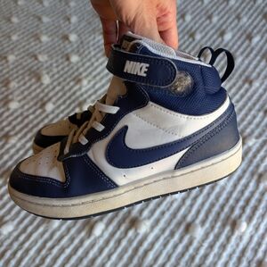 Nike Kids Sneakers - Blue and White-size 2